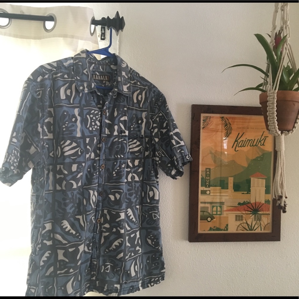 Kahala Men’s Aloha Shirt